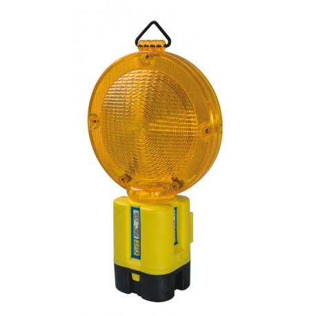 Lampeggiatore 'marte' da 1 batteria giallo