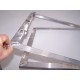 D inspection hatch for plasterboard in aluminium with push-pull opening System x 20 Chiusure1