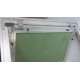 D inspection hatch for plasterboard in aluminium with push-pull opening system 60 x 60 Chiusure2