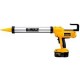 Pistola per sigillante DeWALT a batteria 18V Ni-Mh