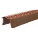 Sottocolmo ventilato in pvc rosso lunghezza 110 cm.